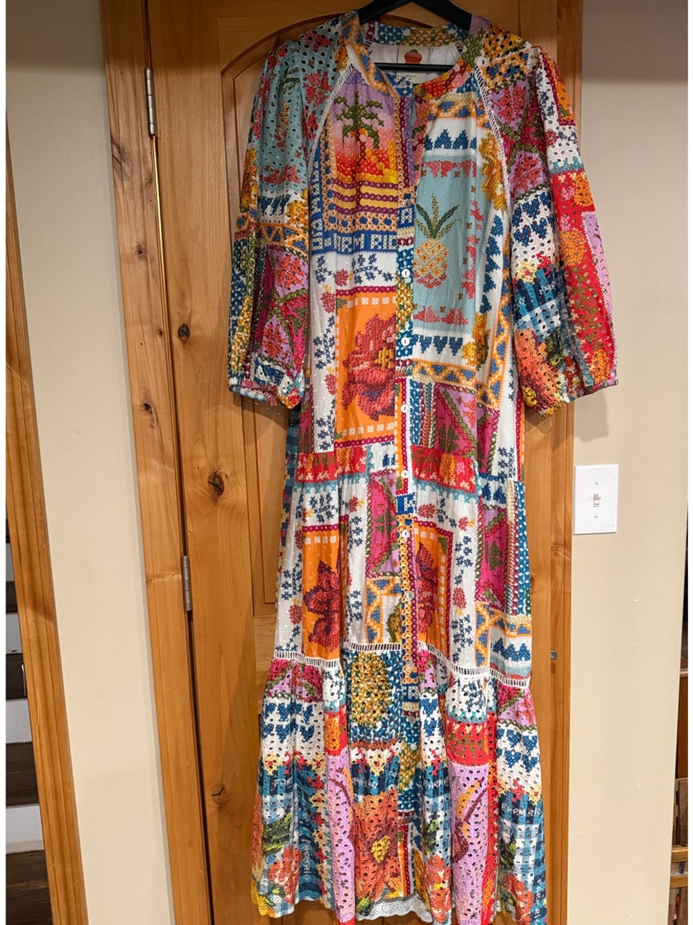 FARM Rio summer stitches eyelet dress - Picture 5 of 17